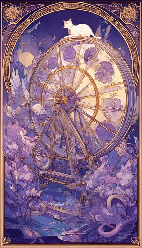 運命の輪のカード